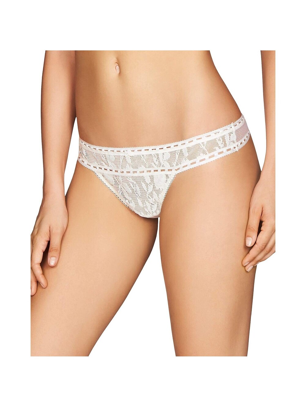 Heidi Klum Intimates Womens Tuberose Tryst Thong Size L